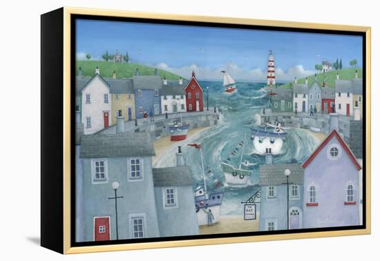 Bay Store-Peter Adderley-Framed Stretched Canvas
