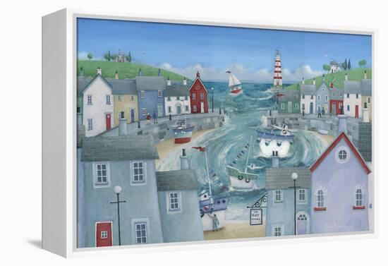 Bay Store-Peter Adderley-Framed Stretched Canvas