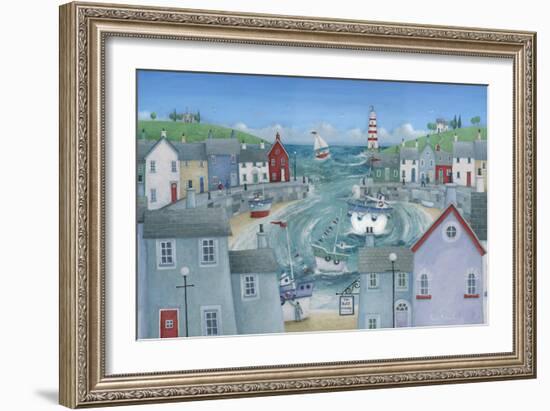 Bay Store-Peter Adderley-Framed Art Print