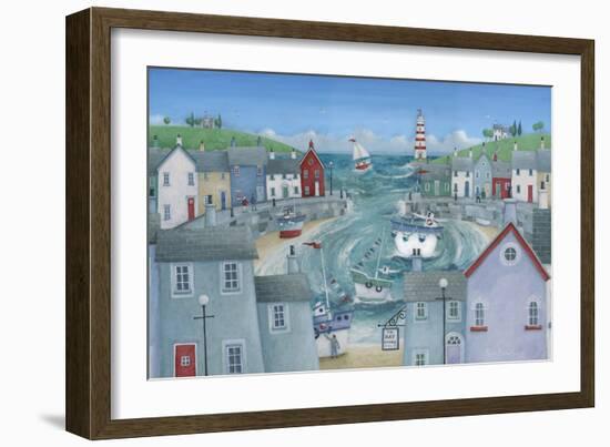 Bay Store-Peter Adderley-Framed Art Print