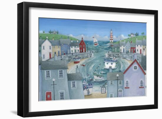 Bay Store-Peter Adderley-Framed Art Print