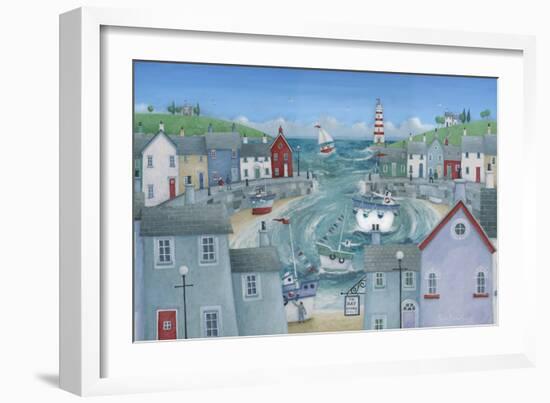 Bay Store-Peter Adderley-Framed Art Print