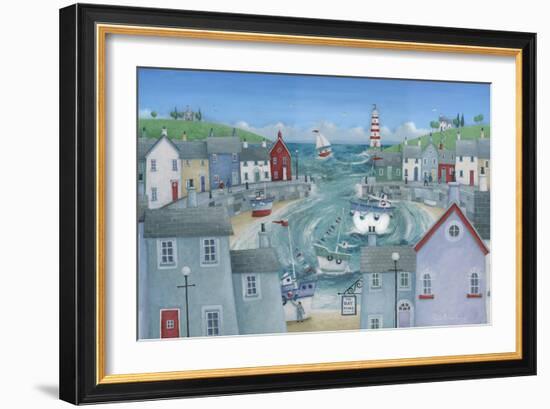 Bay Store-Peter Adderley-Framed Art Print