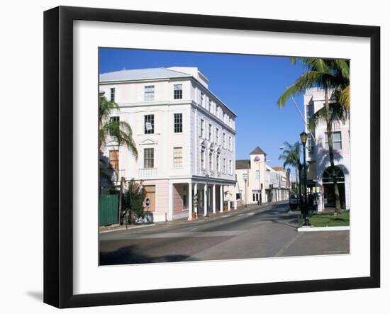 Bay Street, Nassau, Bahamas, West Indies, Central America-J Lightfoot-Framed Photographic Print