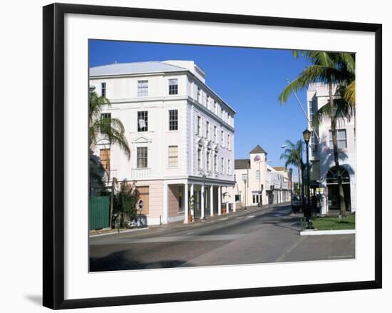 Bay Street, Nassau, Bahamas, West Indies, Central America-J Lightfoot-Framed Photographic Print