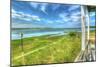 Bay View from a Porch-Robert Goldwitz-Mounted Photographic Print