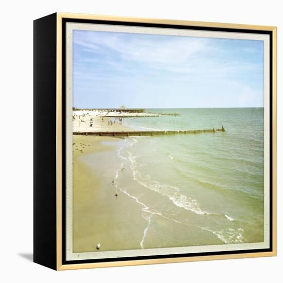 Bay View I-Alicia Ludwig-Framed Premier Image Canvas