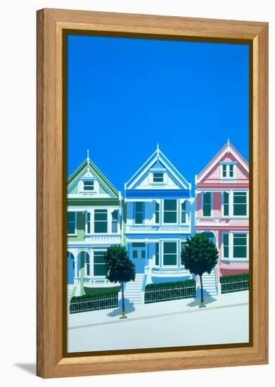 Bay View-Brian James-Framed Stretched Canvas