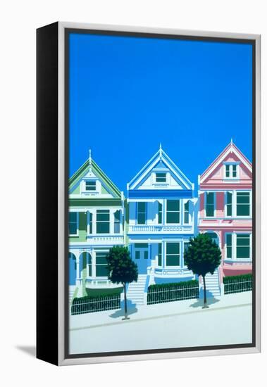 Bay View-Brian James-Framed Stretched Canvas