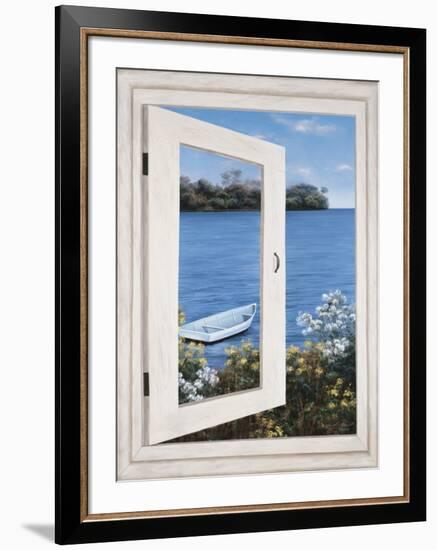 Bay Window Vista I-Diane Romanello-Framed Art Print