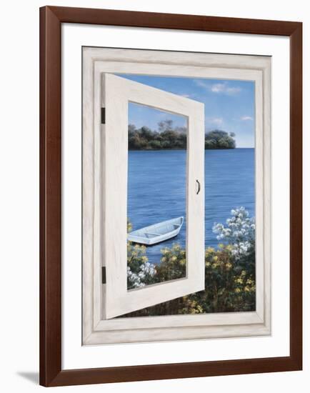 Bay Window Vista I-Diane Romanello-Framed Art Print