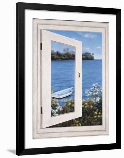 Bay Window Vista I-Diane Romanello-Framed Art Print