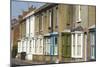 Bay Windows, Residential Street-Natalie Tepper-Mounted Photo