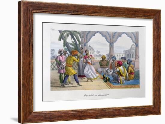 Bayadères Dancing, 1828-Marlet et Cie-Framed Giclee Print