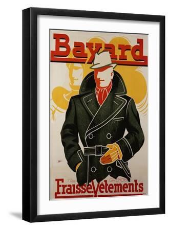Bayard Fraise Vetements circa 1930 Giclee Print Art