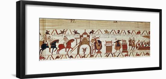 Bayeux Tapestry, 1070S-null-Framed Giclee Print