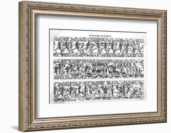 Bayeux Tapestry (7 of 8)-null-Framed Photographic Print