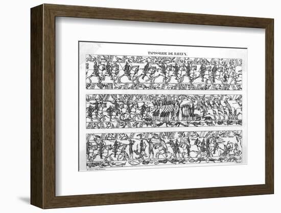 Bayeux Tapestry (7 of 8)-null-Framed Photographic Print