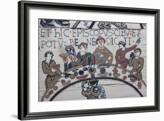 Bayeux Tapestry, Bayeux, Normandy, France-Walter Bibikow-Framed Photographic Print