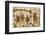 Bayeux Tapestry: Harold is Crowned King of England-null-Framed Photographic Print