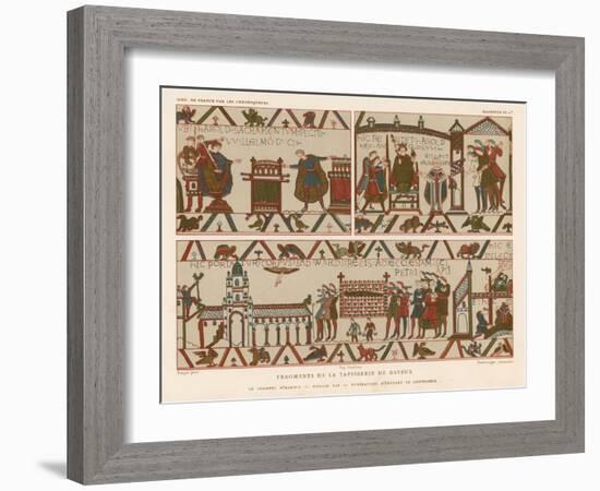 Bayeux Tapestry-null-Framed Giclee Print