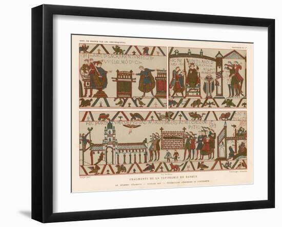 Bayeux Tapestry-null-Framed Giclee Print