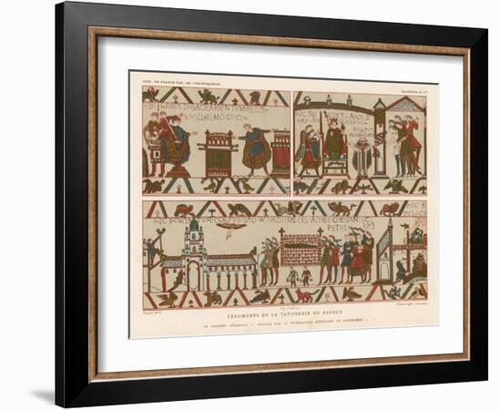 Bayeux Tapestry-null-Framed Giclee Print