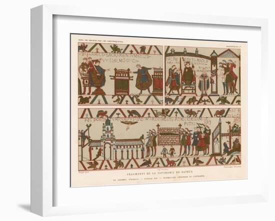 Bayeux Tapestry-null-Framed Giclee Print