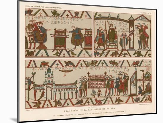 Bayeux Tapestry-null-Mounted Giclee Print