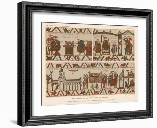 Bayeux Tapestry-null-Framed Giclee Print