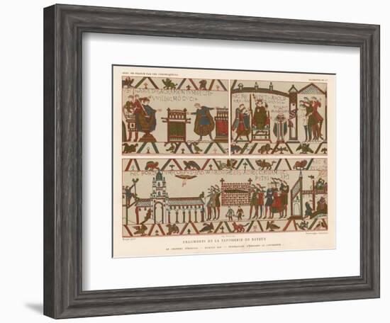 Bayeux Tapestry-null-Framed Giclee Print