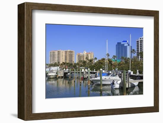 Bayfront Marina, Sarasota, Florida, United States of America, North America-Richard Cummins-Framed Photographic Print