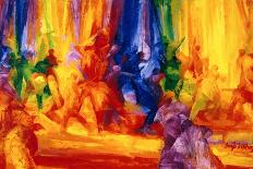 Dance 2, 2000-Bayo Iribhogbe-Framed Giclee Print