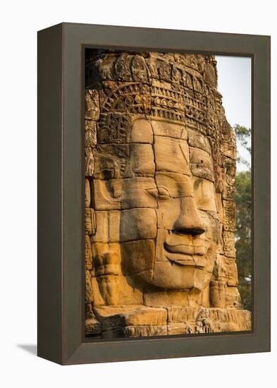 Bayon Temple, Angkor Wat, Siem Reap, Cambodia-Paul Souders-Framed Premier Image Canvas