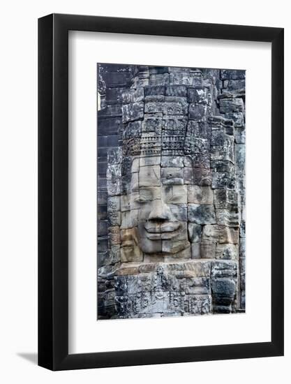 Bayon Temple, Angkor Wat, Siem Reap, Cambodia-Paul Souders-Framed Photographic Print