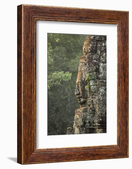 Bayon Temple, Angkor Wat, Siem Reap, Cambodia-Paul Souders-Framed Photographic Print