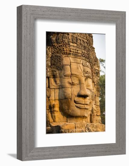 Bayon Temple, Angkor Wat, Siem Reap, Cambodia-Paul Souders-Framed Photographic Print