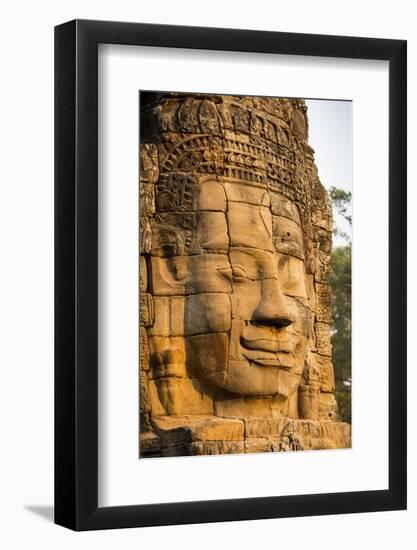 Bayon Temple, Angkor Wat, Siem Reap, Cambodia-Paul Souders-Framed Photographic Print