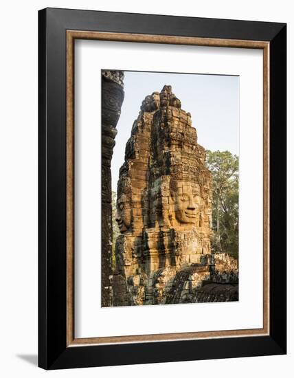 Bayon Temple, Angkor Wat, Siem Reap, Cambodia-Paul Souders-Framed Photographic Print