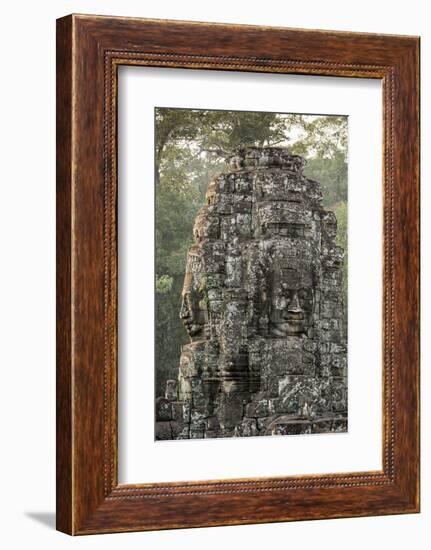 Bayon Temple, Angkor Wat, Siem Reap, Cambodia-Paul Souders-Framed Photographic Print