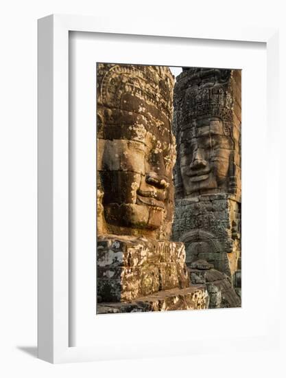 Bayon Temple, Angkor Wat, Siem Reap, Cambodia-Paul Souders-Framed Photographic Print