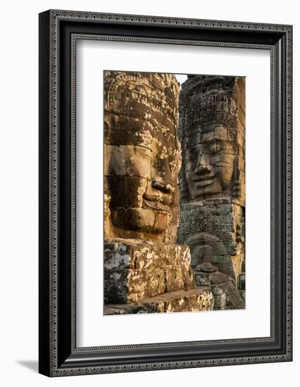 Bayon Temple, Angkor Wat, Siem Reap, Cambodia-Paul Souders-Framed Photographic Print