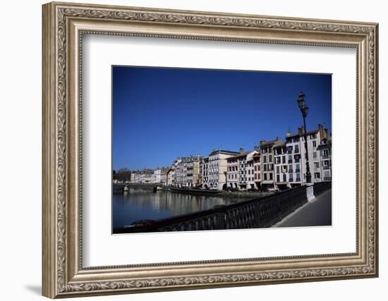 Bayonne on the River Adour, Pays Basque, Aquitaine, France-Nelly Boyd-Framed Photographic Print