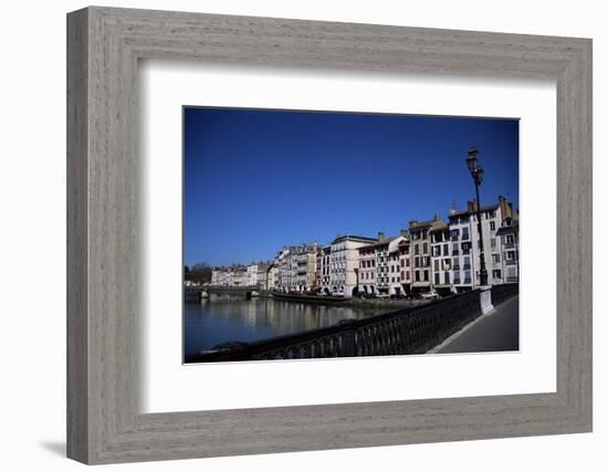 Bayonne on the River Adour, Pays Basque, Aquitaine, France-Nelly Boyd-Framed Photographic Print