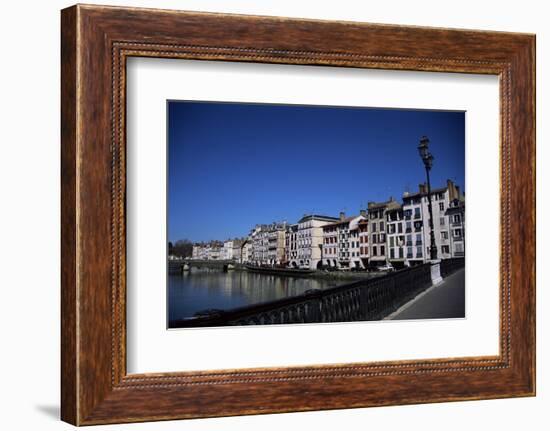 Bayonne on the River Adour, Pays Basque, Aquitaine, France-Nelly Boyd-Framed Photographic Print