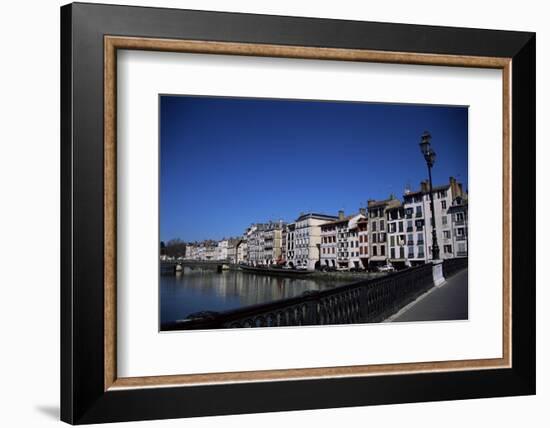 Bayonne on the River Adour, Pays Basque, Aquitaine, France-Nelly Boyd-Framed Photographic Print