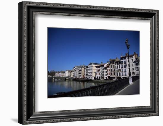 Bayonne on the River Adour, Pays Basque, Aquitaine, France-Nelly Boyd-Framed Photographic Print