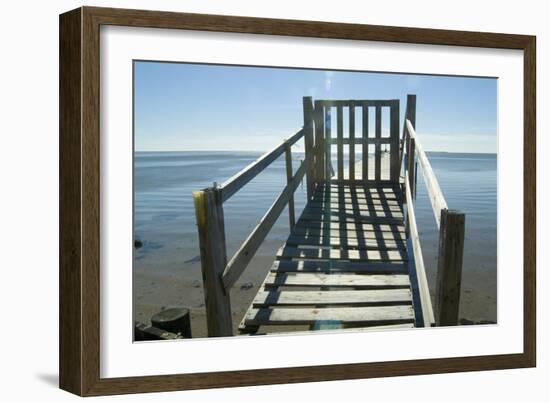 Bayou La Batre, Alabama- Jetty-Natalie Tepper-Framed Photo