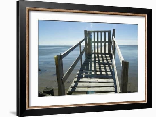 Bayou La Batre, Alabama- Jetty-Natalie Tepper-Framed Photo