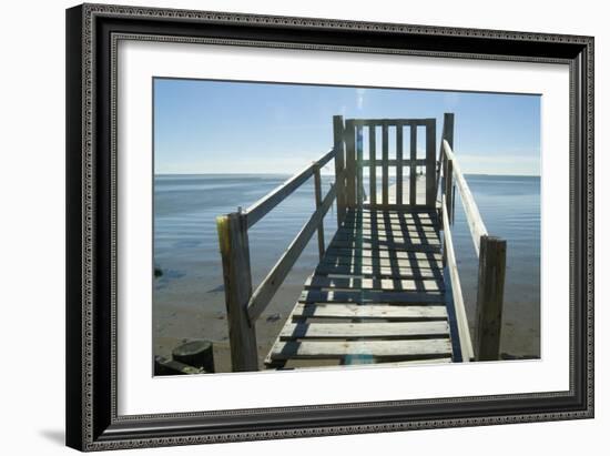 Bayou La Batre, Alabama- Jetty-Natalie Tepper-Framed Photo